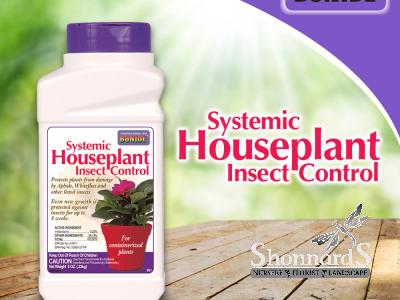 Bonide Systemic Houseplant Insect Control Granules, 8 oz. Insecticide 8 oz