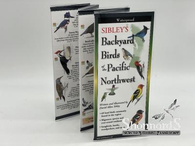 Folding Guide Backyard Birds PNW 9" x 4" (unfolds to 24")