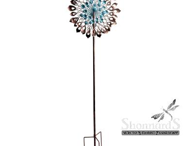 Dahlia Wind Spinner 84"