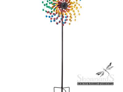 Solar Spinner Colorful Dots 75"